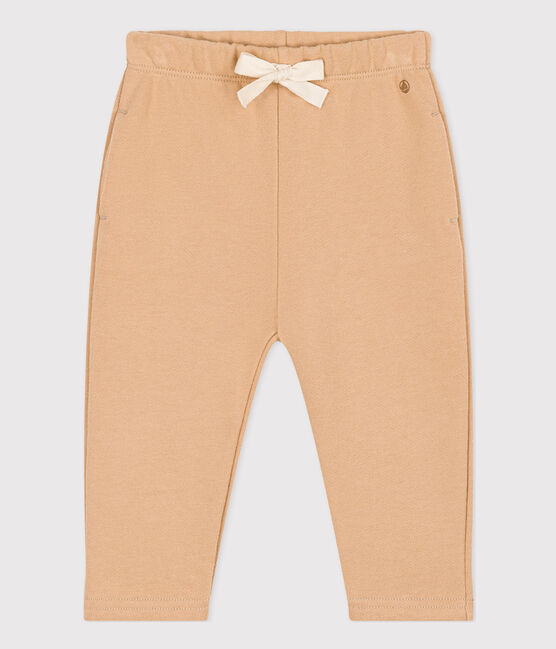 Pantalón de muletón de bebé beige TOURONE