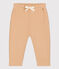 Pantalón de muletón de bebé beige TOURONE