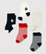 Juego de 5 pares de calcetines para bebé