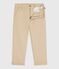 Pantalón infantil de algodón beige SANDER
