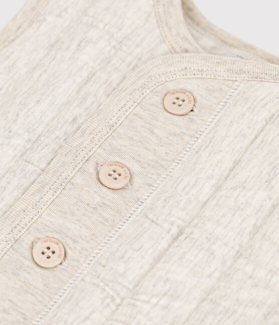 Chaleco de túbico acolchado de bebé beige MONTELIMAR CHINE