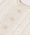 Chaleco de túbico acolchado de bebé beige MONTELIMAR CHINE