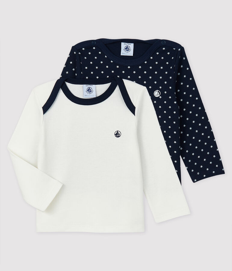 Juego de 2 camisetas para beb&eacute; ni&ntilde;o variante 1