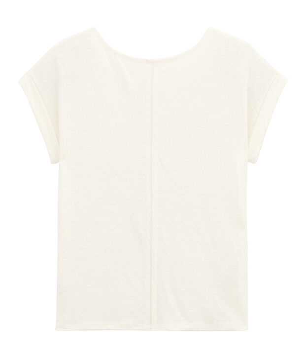 Camiseta de manga corta blanco