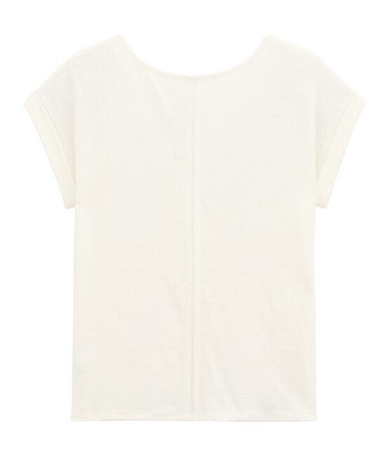 Camiseta de manga corta blanco LAIT