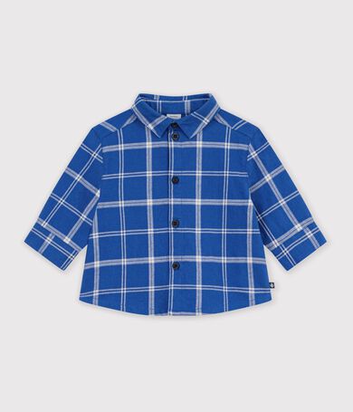 Camisa de franela a cuadros para beb&eacute;