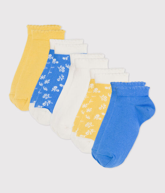 Juego de 5 pares de calcetines de niña variante 1