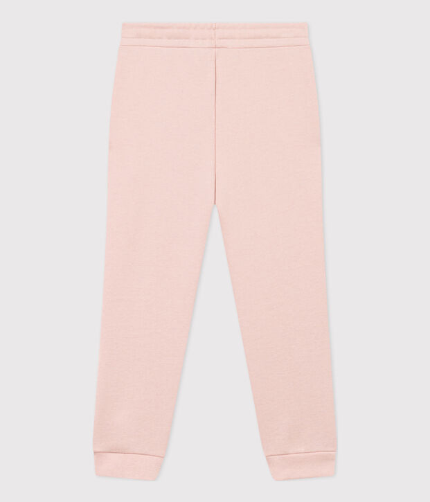 Pantal&oacute;n de ch&aacute;ndal de mulet&oacute;n para ni&ntilde;a rosa