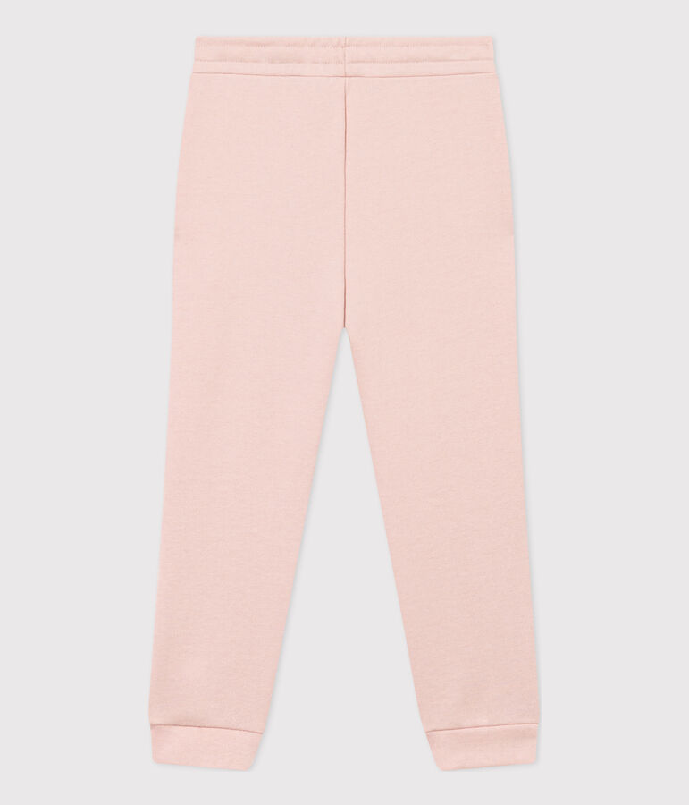 Pantal&oacute;n de ch&aacute;ndal de mulet&oacute;n para ni&ntilde;a rosa