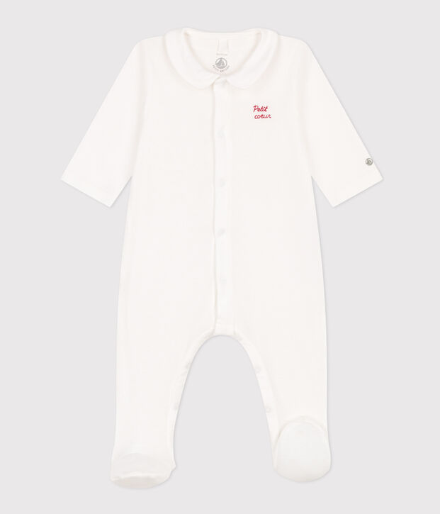 Pijama de algod&oacute;n con corazoncito blanco