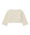 Cárdigan de rayas para bebé niña blanco MARSHMALLOW/amarillo DORE