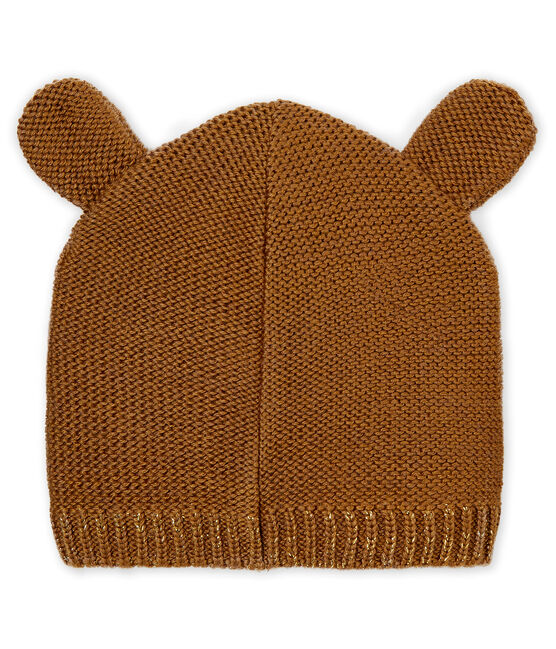 Gorrito para bebé marron BRINDILLE/amarillo DORE