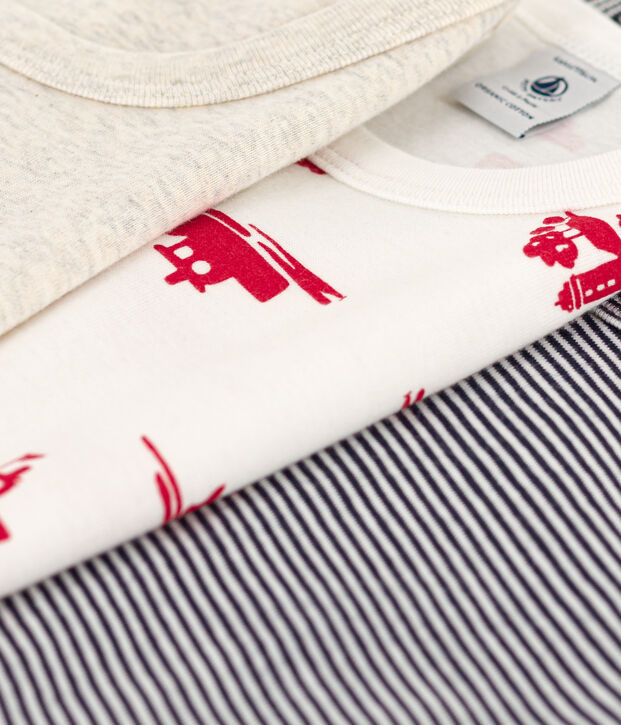 Juego de 3 camisetas de tirantes Le Havre de algod&oacute;n para ni&ntilde;o multicolor