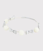 blanco MARSHMALLOW/gris ARGENT