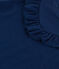 Camiseta de jersey flameado para niña azul MEDIEVAL