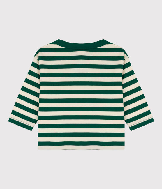 Camiseta de algodón de manga larga para bebé EVERGREEN/ AVALANCHE