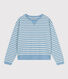 Sudadera marinera de algodón para mujer