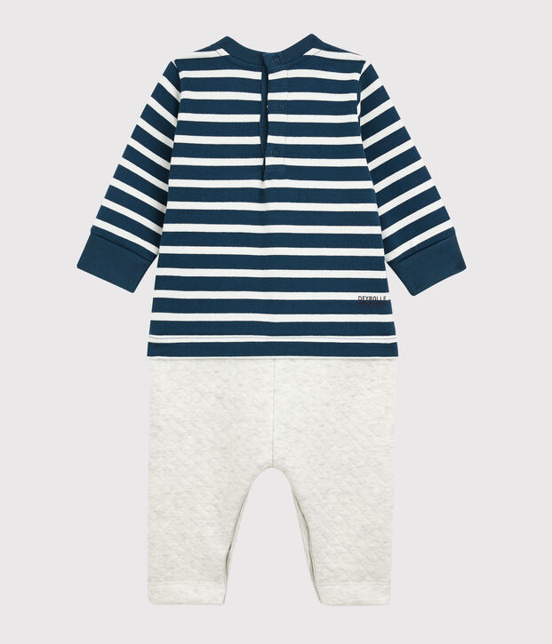 Mono largo Petit Bateau x Deyrolle azul/multicolor
