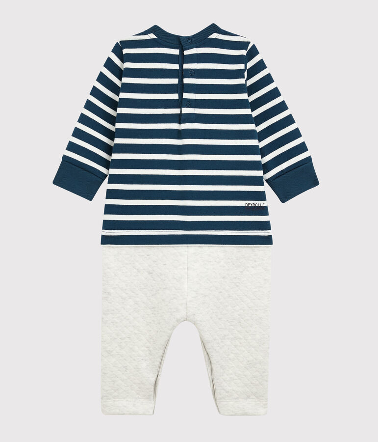 Mono largo Petit Bateau x Deyrolle azul/multicolor