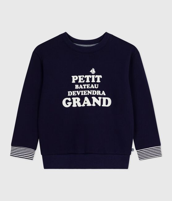Sudadera infantil de algodón con estampado SOIR