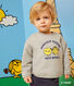 Sudadera Monsieur Madame de muletón de bebé