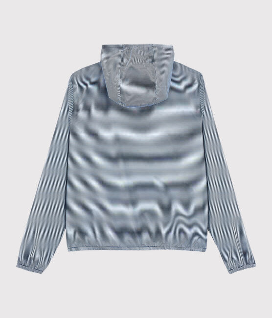 Cortavientos 3 en 1 reciclado para mujer azul SMOKING/blanco MARSHMALLOW