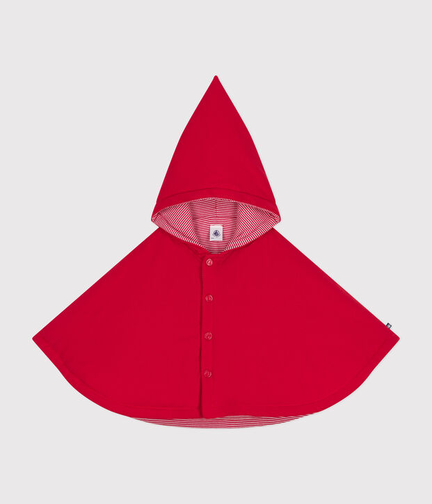 Capa de algod&oacute;n para beb&eacute; rojo