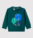 Sudadera de muletón de bebé.