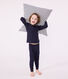 Pijama infantil liso de algodón