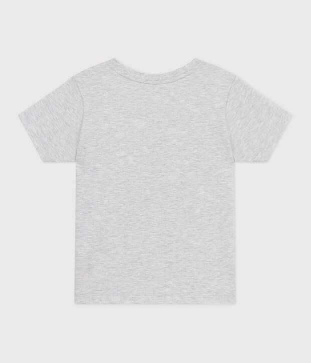 Camiseta infantil de manga corta de algod&oacute;n con estampado BELUGA CHINE