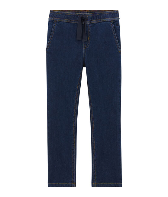 Pantalón denim para niño azul BLEU DENIM