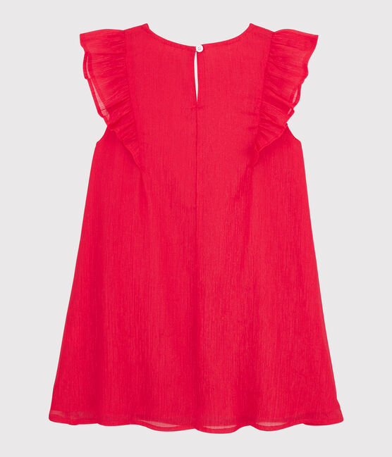 Vestido de celebración de crepé de niña GROSEILLER
