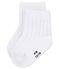 Calcetines de punto para bebé unisex blanco ECUME