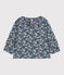 Blusa estampada de manga larga de gasa de algodón para bebé ROVER/ MULTICO