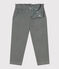 Pantalón recto de terciopelo para niña verde THUYA