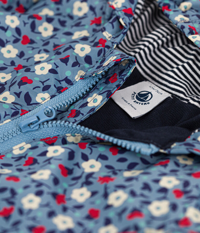 Cortavientos de poli&eacute;ster reciclado para beb&eacute; ENNEIGE/ MULTICO