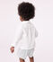 Camisa lisa de algodón para bebé blanco ECUME