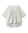 Vestido y bloomer para bebé niña gris GRIS CHINE