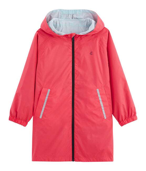 Cortavientos reversible infantil unisex rosa GROSEILLER/azul CRYSTAL