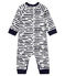 Mono largo Jean Jullien para bebé niño blanco MARSHMALLOW/ DASH CN