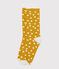 Calcetines para niña amarillo BOUDOR/blanco MARSHMALLOW