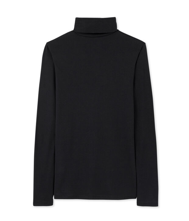 Cuello cisne para mujer negro