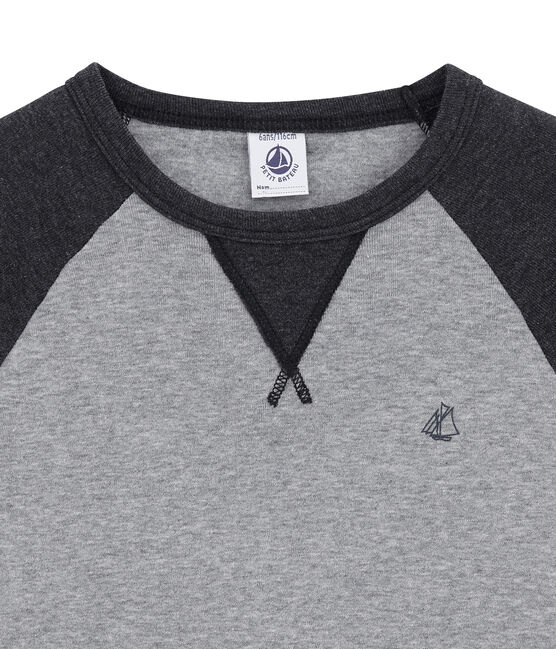 Camiseta para niño gris SUBWAY/negro CITY