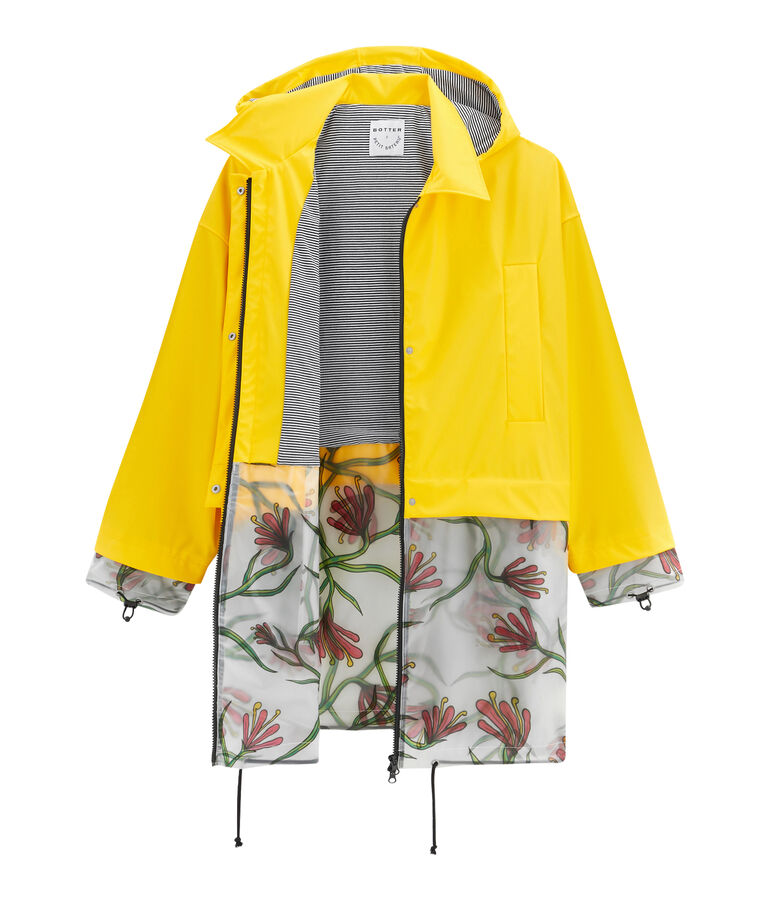 Parka amarillo/multicolor