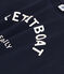 Camiseta LE BOXY de algodón de mujer azul SMOKING