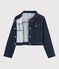 Chaqueta vaquera de niña azul DENIM BLEU FONCE