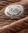 udadera Sde tela túbica de pata de gallo para bebé niño negro CITY/marron COCOA