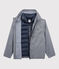 Cortavientos 3 en 1 reciclado unisex azul SMOKING/blanco MARSHMALLOW