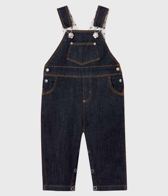 Peto largo para bebé niño azul JEAN
