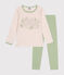 Pijama de manga larga de niña de algodón PANACOTTA/ SABIO